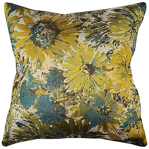 MYOP My Fair Lady Square Throw Pillow Cover in Blue - Bed Bath & Beyond