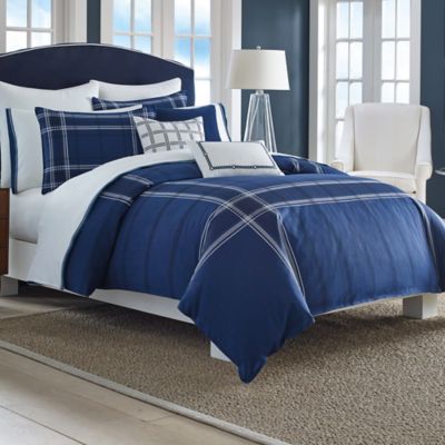Nautica® Haverdale Comforter Set in Navy - Bed Bath & Beyond