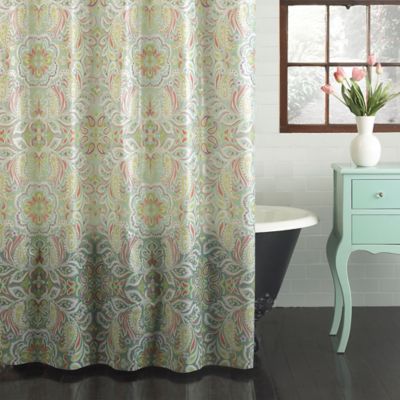 Isla PEVA Shower Curtain - Bed Bath & Beyond