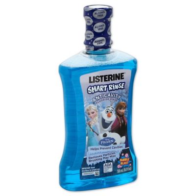 Listerine smart rinse anticavity fluoride rinse