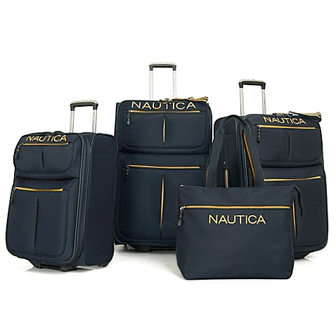 Nautica 4 piece luggage set 4-pc, luggage wheel repair nj unemployment ...