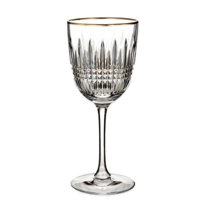 waterford lismore diamond gold dinnerwar