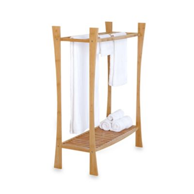 Bamboo Towel Stand - Bed Bath & Beyond