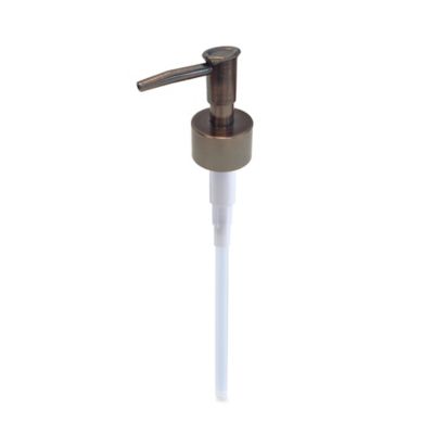 Buy Oil Rubbed Bronze Bath Accessories from Bed Bath & Beyond - Soap Dispenser Replacement Pump in Oil Rubbed Bronze