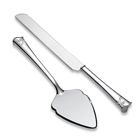 Lenox Opal Innocence Cake Knife and Server Set Bed Lenox Opal Innocence Cake Knife and Server Set Bed