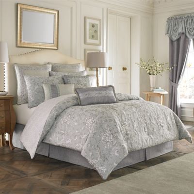 Croscill® Alita Reversible Comforter Set in Spa - Bed Bath