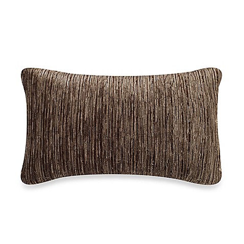 Water Stripe Oblong Throw Pillow in Brown - Bed Bath & Beyond