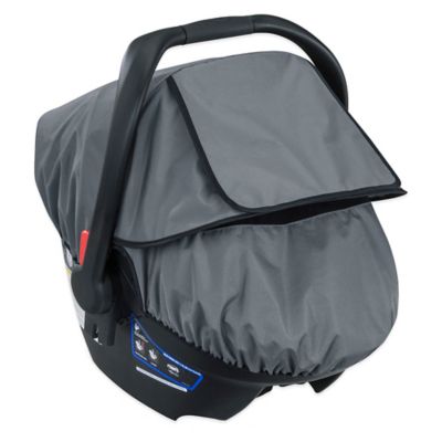 Britax B-Covered All-Weather Car Seat Cover in Grey - buybuy BABY