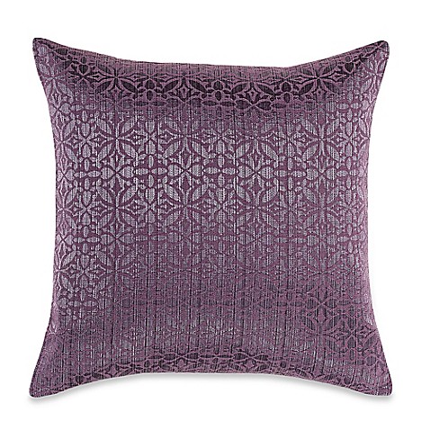MYOP Orchid Square Throw Pillow Cover in Purple - Bed Bath & Beyond