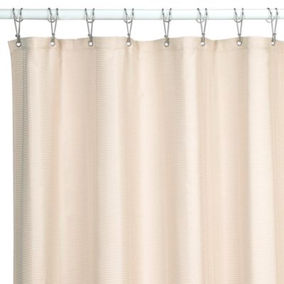 Westerly Ivory 72Inch W x 84Inch L Fabric Shower Curtain  Bed Bath  Beyond