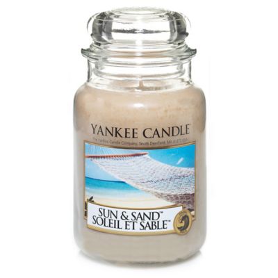 candles yankee candle scented sand sun bed
