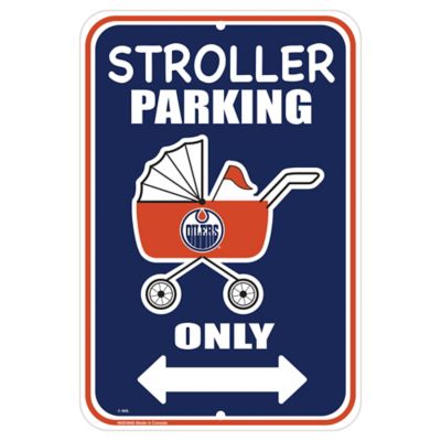NHL Edmonton Oilers Stroller Parking Only Sign - Bed Bath 