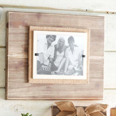 Mud Pie® Deluxe Pine 5-Inch x 7-Inch Picture Frame - buybuy BABY