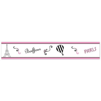 Sweet Jojo Designs Paris Wallpaper Border buybuy BABY