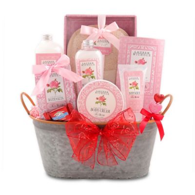 12 Roses Spa Gift Basket by Alder Creek Gift Baskets - Bed Bath & Beyond