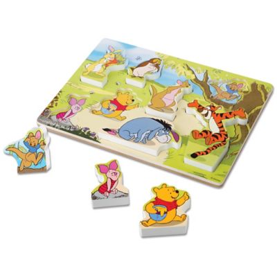 Disney® Winnie the Pooh Wooden Chunky Puzzle - buybuyBaby.com