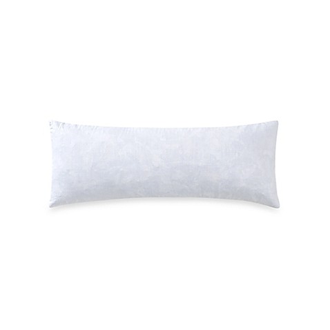 Buy Feather 6-Inch x 14-Inch Neckroll Throw Pillow Insert in White from Bed Bath & Beyond