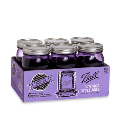 Buy Ball® Heritage Collection 6-Pack 1-Pint Glass Canning Jars in ...