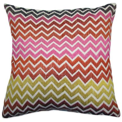 Buy Zig Zag Square Throw Pillow Decorative Pillows from Bed Bath & Beyond