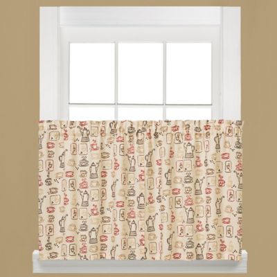 Curtains Ideas 36 inch cafe curtains : Buy 36-Inch Window Curtain from Bed Bath & Beyond