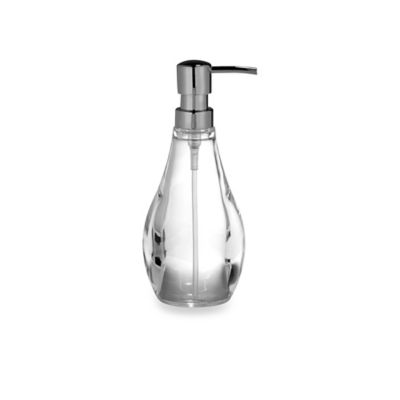 Droplet Lotion Dispenser in Clear - Bed Bath & Beyond