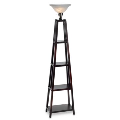 Etagere Wood Lamp - www.BedBathandBeyond.com