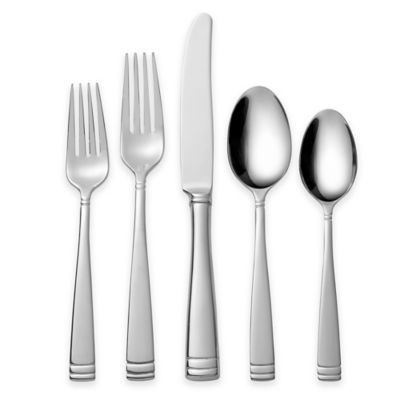 Waterford® Conover 65-Piece Stainless Steel Flatware Set - Bed Bath ...