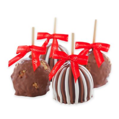 Mrs. Prindables 4-Pack Valentines Petite Caramel Apples - Bed Bath & Beyond