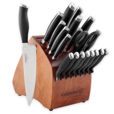 Calphalon® Contemporary 21-Piece Knife Block Set - Bed Bath & Beyond