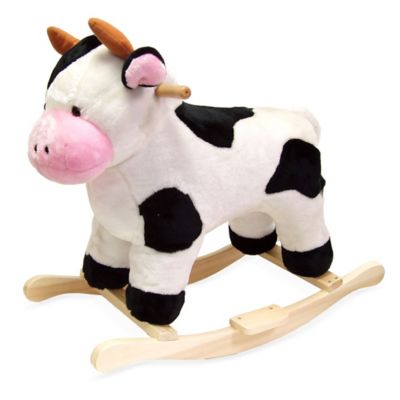 plush rocking cow