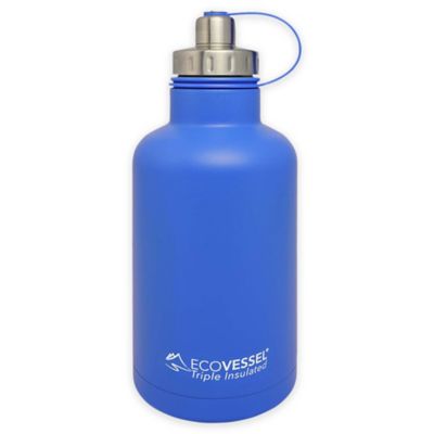 Eco Vessel® BOSS 64 oz. Insulated Stainless Steel Water Bottle with ...