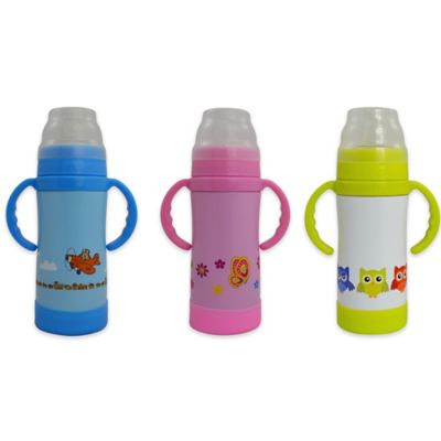 Eco Vessel® SIPPY 10 oz. Insulated Stainless Steel Sippy Bottle - Bed ...