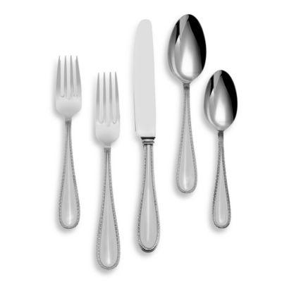 Buy Vera Wang Wedgwood® Vera Lace Flatware 3-Piece Serving Set from Bed ...