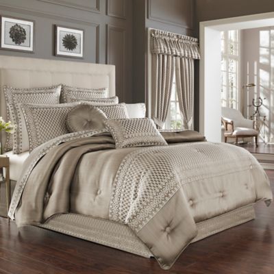 J. Queen New York Bohemia Comforter Set in Champagne - Bed Bath &amp; Beyond