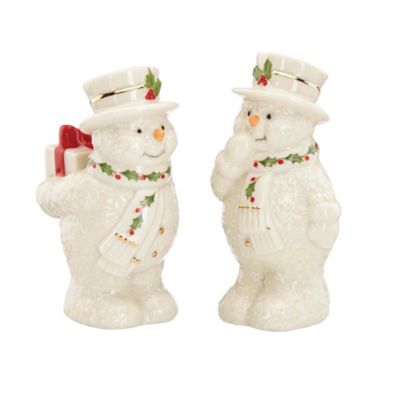 Lenox® Holiday™ Happy Holly Days Salt and Pepper Shakers - Bed Bath ...