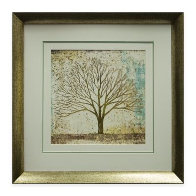 Solitary Tree Collage Framed Wall Art - Bed Bath & Beyond