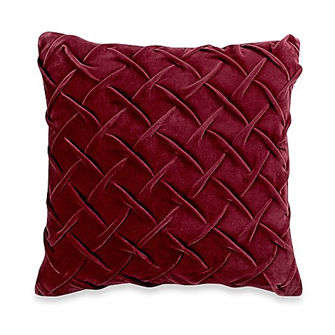 Celeste Basket Weave 18-Inch Square Throw Pillow - Bed Bath & Beyond