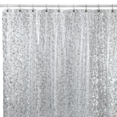 Buy Clear Shower Curtains from Bed Bath & Beyond - Pebbles Shower Curtain in Clear