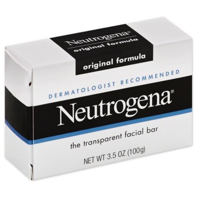 Neutrogena® 3.5 oz. Transparent Facial Bar Soap - Bed Bath ...