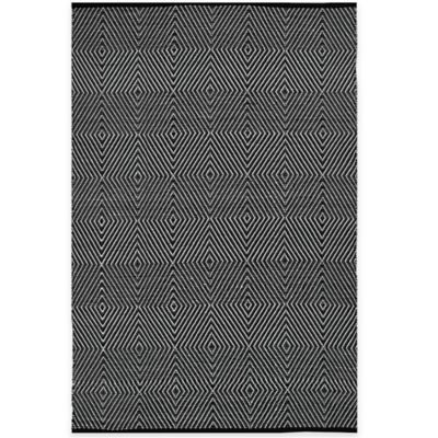 Fab Habitat Zen Black Indoor/Outdoor Area Rug 