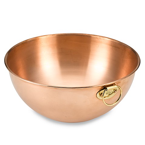 Buy 4 1/2 Quart Copper Mixing Bowl from