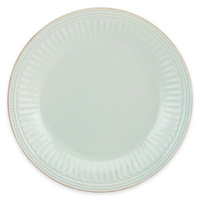 lenox french perle groove ice blue salad plat