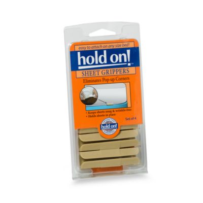 bed bath and beyond sheet grippers