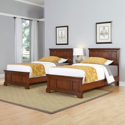 Home Styles Chesapeake 3 Piece Twin  Beds  and Nightstand 