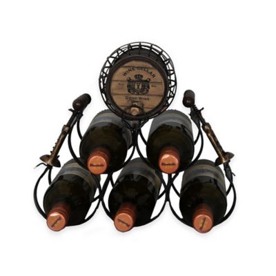 black wine holder