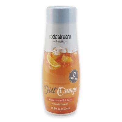 Sodastream® Fountain Style Diet Orange Flavored Sparkling Drink Mix - Bed Bath & Beyond Sodastream&reg; Fountain Style Diet... 