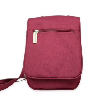 wine cross body bag