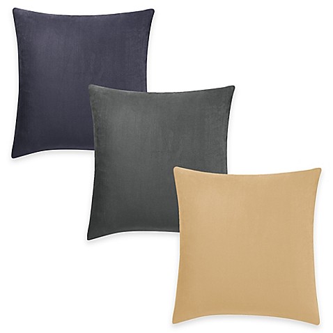Sure Fit Stretch Suede Square Throw Pillow Cover - Bed Bath & Beyond