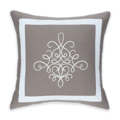 Buy Colonial Williamsburg Eve Embroidered Square Throw Pillow from Bed ...