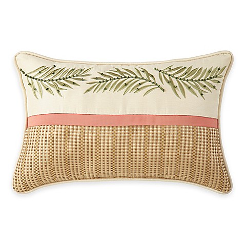 Coral Beach Oblong Throw Pillow - Bed Bath & Beyond